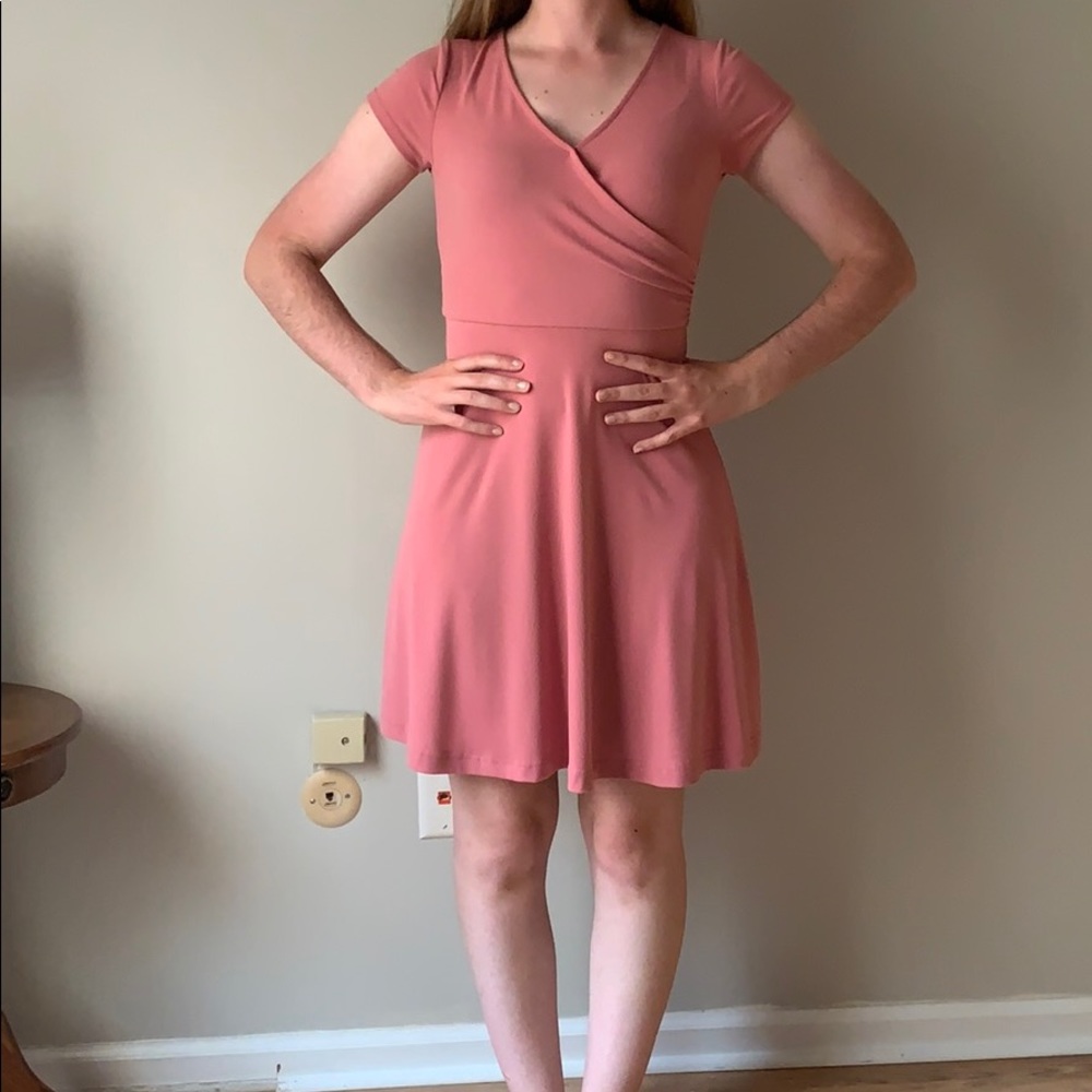 Pink dress